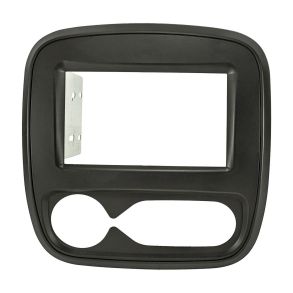 Radioramme 2DIN - Fiat / Nissan / Opel / Renault rg. 2014-> - Sort