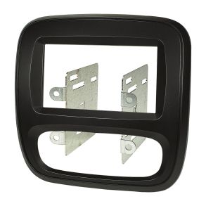 Radioramme 2DIN - Opel, Renault, Fiat, Nissan rg. 2014-> - Sort