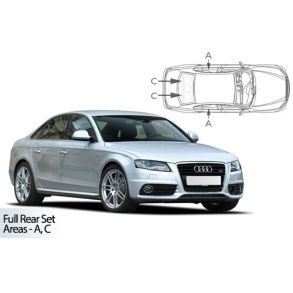 Solgardiner UV - Car Shades - Audi A4 4-Drs (B8) rg. 2008-2015
