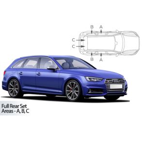Solgardiner UV - Car Shades - Audi A4 Avant (B9) rg. 2015 ->