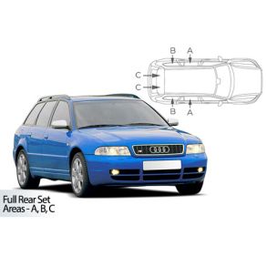Solgardiner UV - Car Shades - Audi A4 Avant (B5) rg. 1994-2001