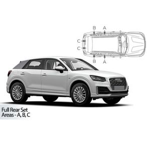 Solgardiner UV - Car Shades - Audi Q2 rg. 2016->