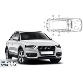 Solgardiner UV - Car Shades - Audi Q3 5-Drs (8U) rg. 2012-2018