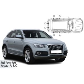 Solgardiner UV - Car Shades - Audi Q5 5-Drs (8R) rg. 2008-2017