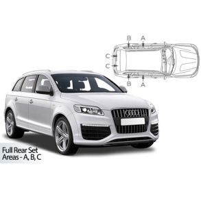 Solgardiner UV - Car Shades - Audi Q7 5-Drs (8L) rg. 2006-2015