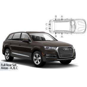 Solgardiner UV - Car Shades - Audi Q7 5-Drs (4M) rg. 2015 ->