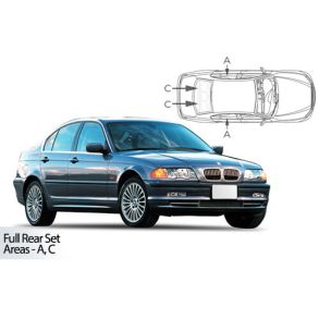 Solgardiner UV - Car Shades - BMW 3 4-Drs (E46) rg. 1998-2005