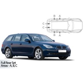 Solgardiner UV - Car Shades - BMW 5 Touring (E61) rg. 2004-2010 ->
