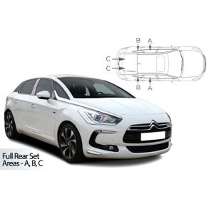 Solgardiner UV - Car Shades - Citroen DS5 5-Drs rg. 2011-2018