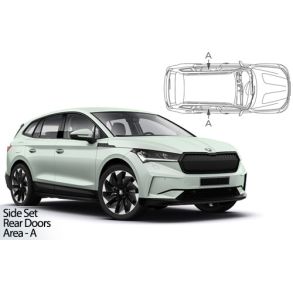 Solgardiner UV - Car Shades - Skoda Enyaq 5-Drs rg. 2020-> (Kun til sideruder)
