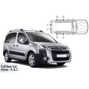 Solgardiner UV - Car Shades - Citroen Berlingo Multispace 5-Drs rg. 2008-2018