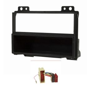 Radioramme 1DIN - Ford Fiesta JH1/JD3 & Fusion JU2 rg. 2001-2005 - Sort