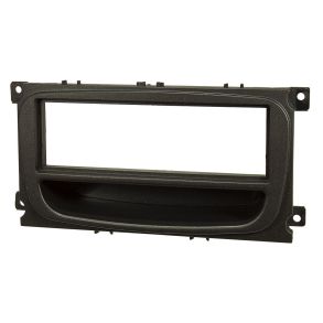 Radioramme 1DIN - Ford Focus 2 Mondeo S-Max C-Max Galaxy Kuga rg. 2006-2012 - Sort