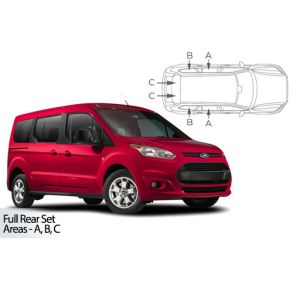 Solgardiner UV - Car Shades - Ford Transit Connect 5-Drs rg. 2013 ->