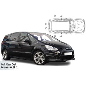 Solgardiner UV - Car Shades - Ford S-Max 5-Drs rg. 2010-2015