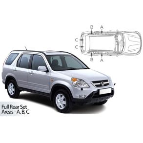 Solgardiner UV - Car Shades - Honda CR-V 5-Drs rg. 2001-2006