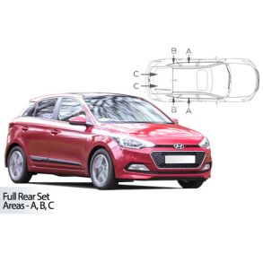 Solgardiner UV - Car Shades - Hyundai i20 5-Drs rg. 2014-2020
