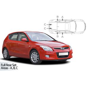 Solgardiner UV - Car Shades - Hyundai i30 5-Drs rg. 2007-2012
