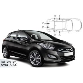 Solgardiner UV - Car Shades - Hyundai i30 5-Drs 2012-2016