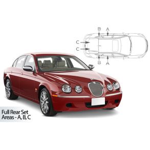 Solgardiner UV - Car Shades - Jaguar S Type 4-Drs rg. 1999-2008