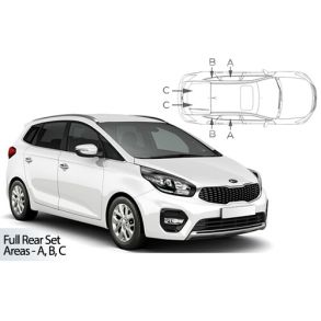 Solgardiner UV - Car Shades - Kia Carens 5-Drs rg. 2013-2019