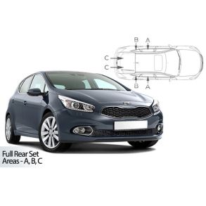 Solgardiner UV - Car Shades - Kia Cee'd 5-Drs rg. 2012-2018