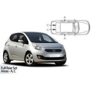 Solgardiner UV - Car Shades - Kia Venga 5-Drs rg. 2010-2019