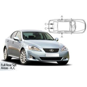Solgardiner UV - Car Shades - Lexus IS 4-Drs rg. 2005-2012