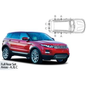 Solgardiner UV - Car Shades - Land Rover Evoque 5-Drs rg. 2011-2018