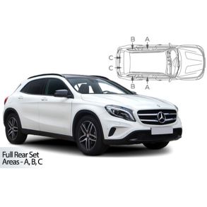 Solgardiner UV - Car Shades - Mercedes GLA 5-Drs 2014 ->
