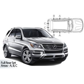 Solgardiner UV - Car Shades - Mercedes M-Klasse 5-Drs 2012-2019