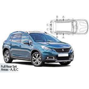 Solgardiner UV - Car Shades - Peugeot 2008 5-Drs 2013-2019