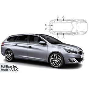 Solgardiner UV - Car Shades - Peugeot 308 Stationcar 2013->