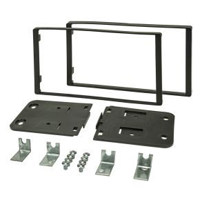 Radioramme 2DIN - Kia Sorento/Sportage/Carnival/Rio/Shuma/Spectra rg. 2001-2008 - Sort