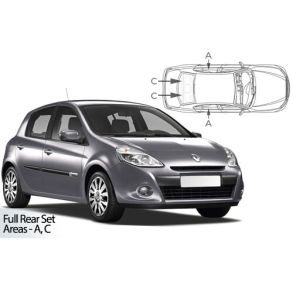 Solgardiner UV - Car Shades - Renault Clio 5-Drs 2005-2013