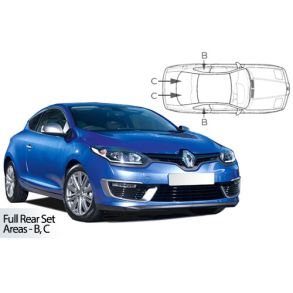 Solgardiner UV - Car Shades - Renault Megane 3-Drs 2008-2016