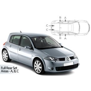 Solgardiner UV - Car Shades - Renault Megane 5-Drs 2002-2008
