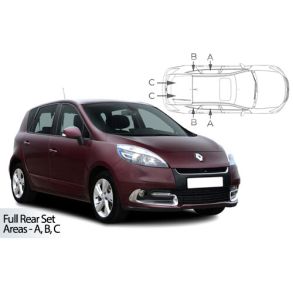 Solgardiner UV - Car Shades - Renault Scenic 5-Drs 2009-2016