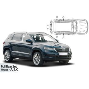 Solgardiner UV - Car Shades - Skoda Karoq 5 drs rg. 2017->