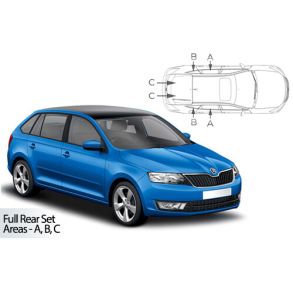 Solgardiner UV - Car Shades - Skoda Rapid Spaceback 5-Drs 2012-2019