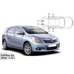 Solgardiner UV - Car Shades - Toyota Verso 5-Drs 2009-2018