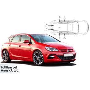 Solgardiner UV - Car Shades - Opel Astra 5-Drs rg. 2010-2015