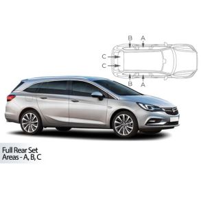 Solgardiner UV - Car Shades - Opel Astra K Sportstourer (Kombi) rg. 2016->