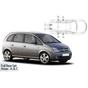 Solgardiner UV - Car Shades - Opel Meriva 5-Drs rg. 2003-2010