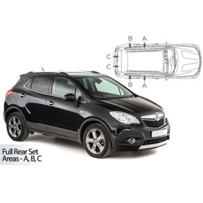 Solgardiner UV - Car Shades - Opel Mokka 5-Drs rg. 2012-2020