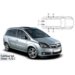 Solgardiner UV - Car Shades - Opel Zafira 5-Drs rg. 2005-2014