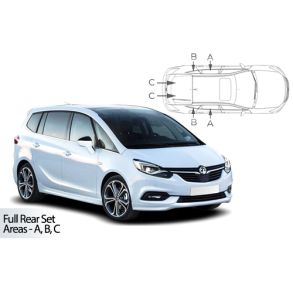 Solgardiner UV - Car Shades - Opel Zafira 5-Drs 2012-2019