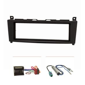 Radioramme 1DIN - Mercedes C-Klasse W204 rg. 2007-2011- Sort