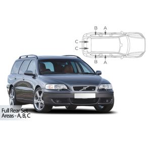 Solgardiner UV - Car Shades - Volvo V70/XC70 2001-2007