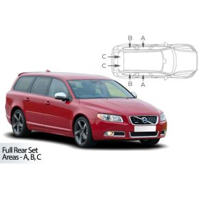 Solgardiner UV - Car Shades - Volvo V70 Stationcar 2007-2016